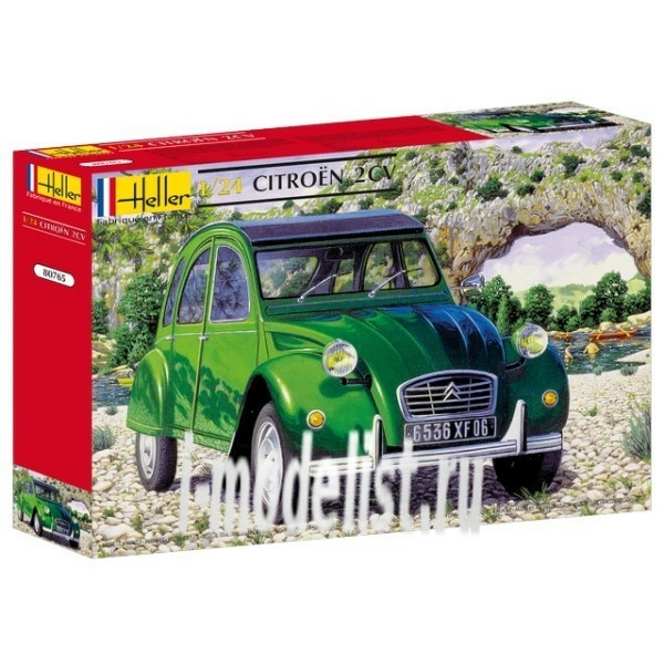 Heller 1/24 80765 Car Citroen 2 CV