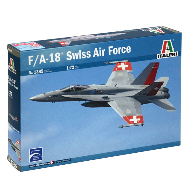 1385 Italeri 1/72 F/A-18 HORNET SWITZERLAND. AIR FORCE