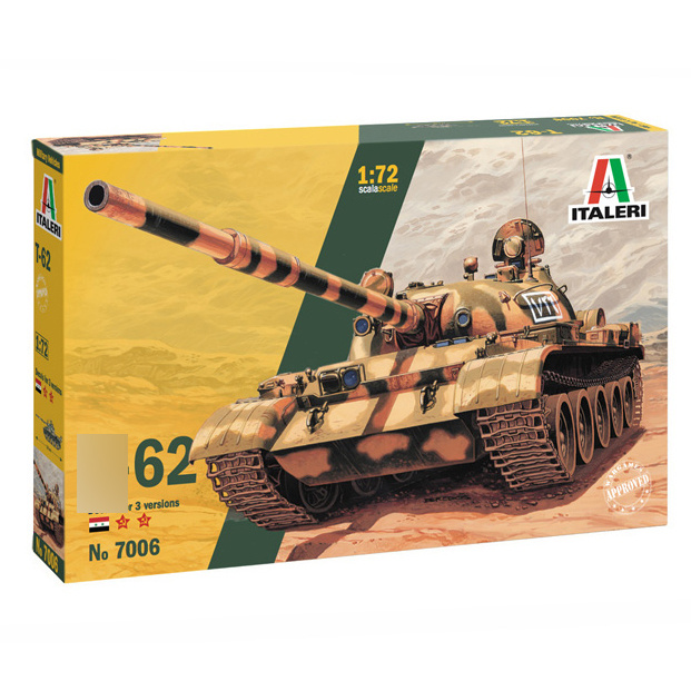 7006 Italeri 1/72 Soviet Type 62 Tank