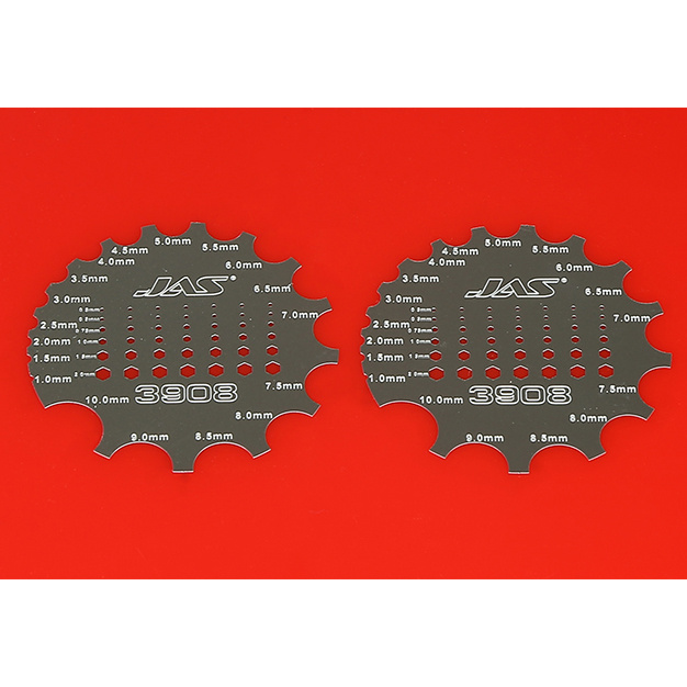 3908 JAS Scriber cylindrical surfaces and forming heads of bolts and nuts, 1 pc.