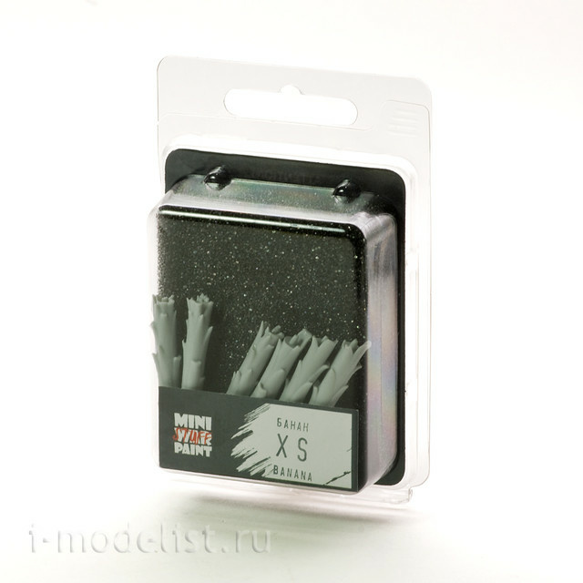 S-071 MiniWarPaint the stem of the BANANA, SIZE XS, 3 PCS.