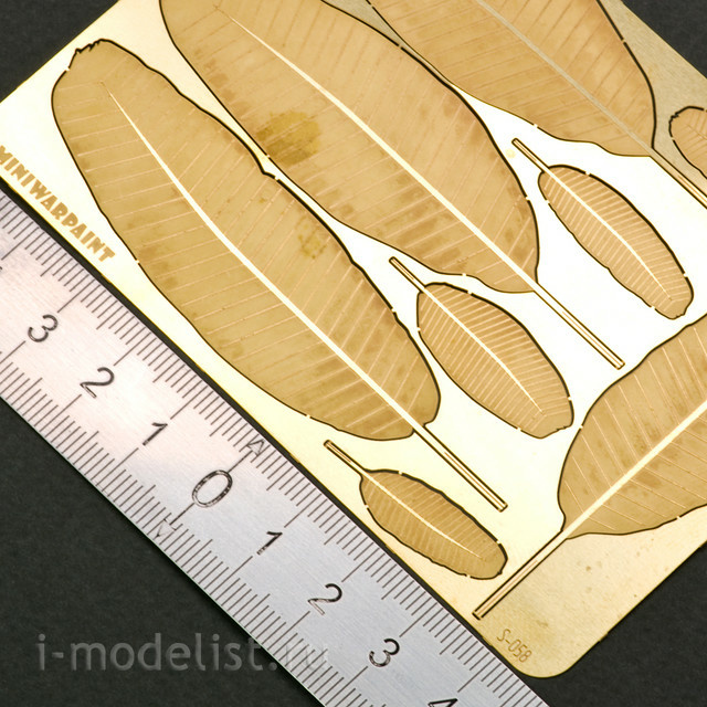 S-058 MiniWarPaint BANANA LEAVES, SIZE M