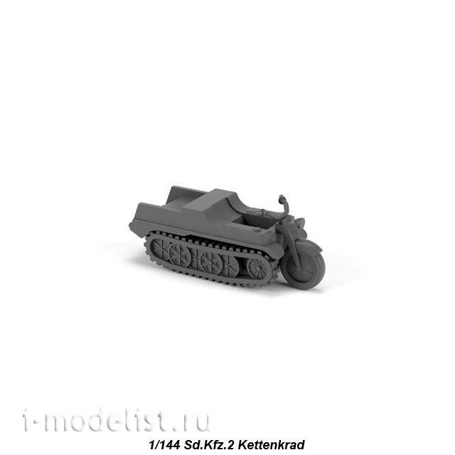 14202 Armory 1/144 Half-track Motorcycle Sd. Kfz. 2 Kettenkrad