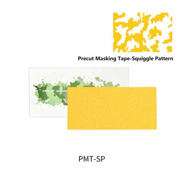 PMT-SP DSPIAE Pre-cut Self-adhesive Paint Mask, Camouflage