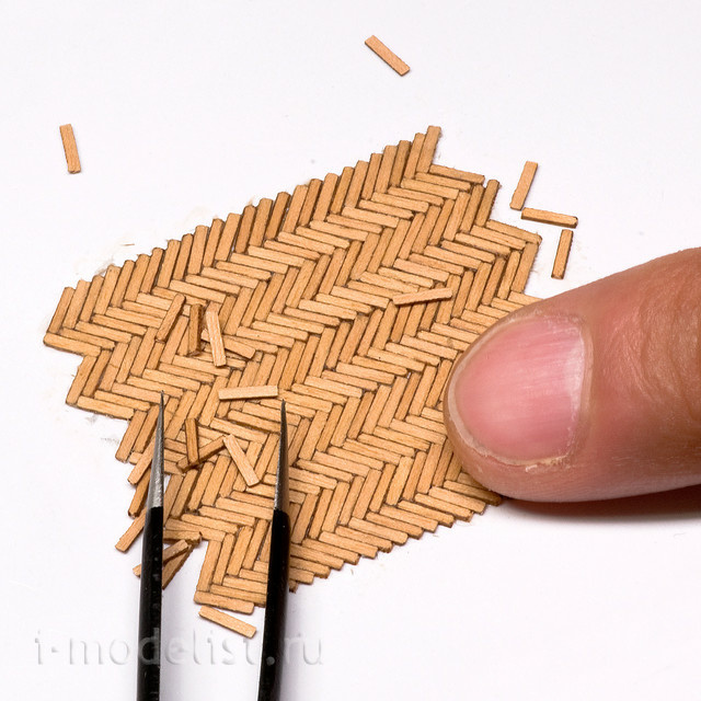 S-130 MiniWarPaint Parquet piece, size M