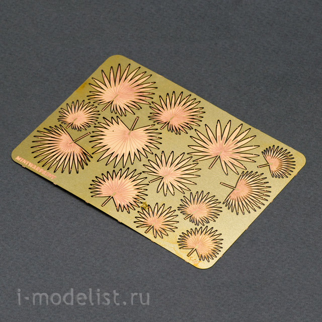 S-061 MiniWarPaint the leaves of the FAN PALM (LIVISTONA), SIZE S