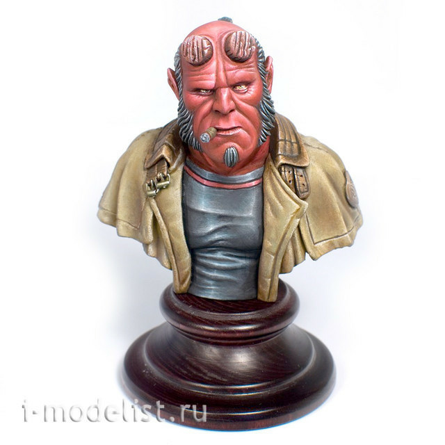 A-001 MiniWarPaint 1/10 BUST BIG RED (HELLBOY)