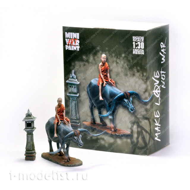 A-002 MiniWarPaint 1/30 LITTLE MONK