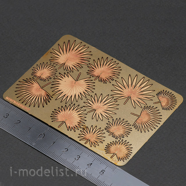 S-061 MiniWarPaint the leaves of the FAN PALM (LIVISTONA), SIZE S