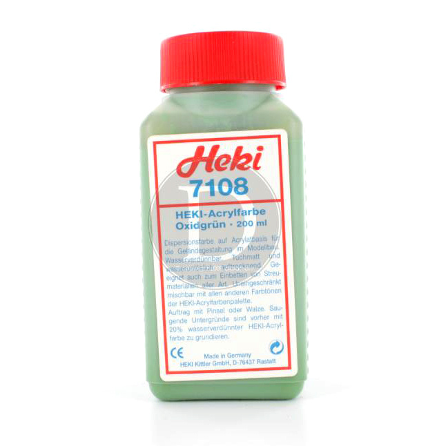 7108 Heki Acrylic dye. Green 200 ml