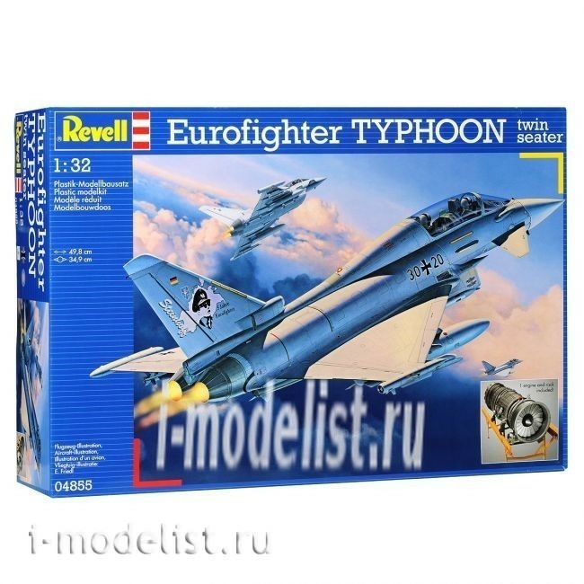 04855 Revell 1/32 Eurofighter TYPHOON twin seater Aircraft