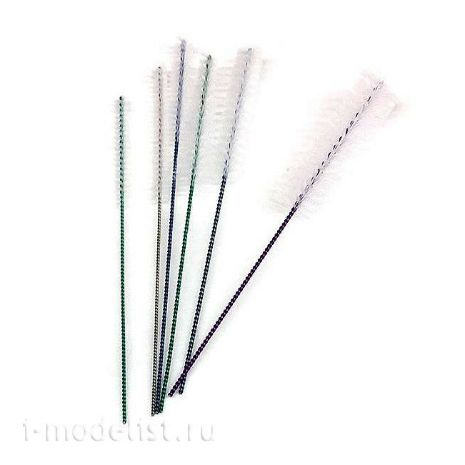 870041 Harder&Steenbeck airbrush cleaning brush Set (6 PCs.)