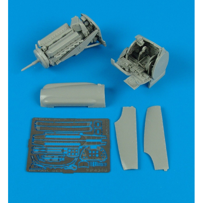 4340 Aires 1/48 Spitfire F Mk. 22 detail set