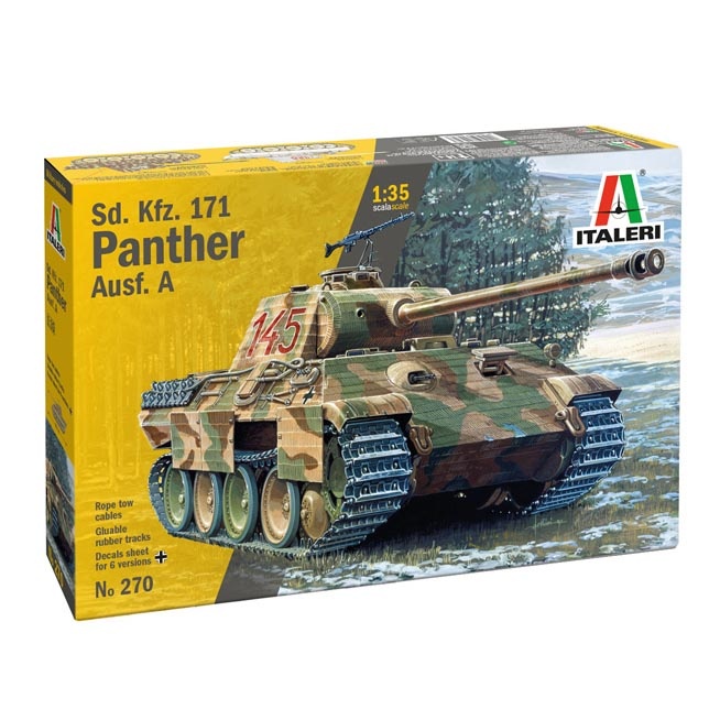 0270 Italeri 1/35 Tank Sd.Kfz. 171 Panther Ausf. A