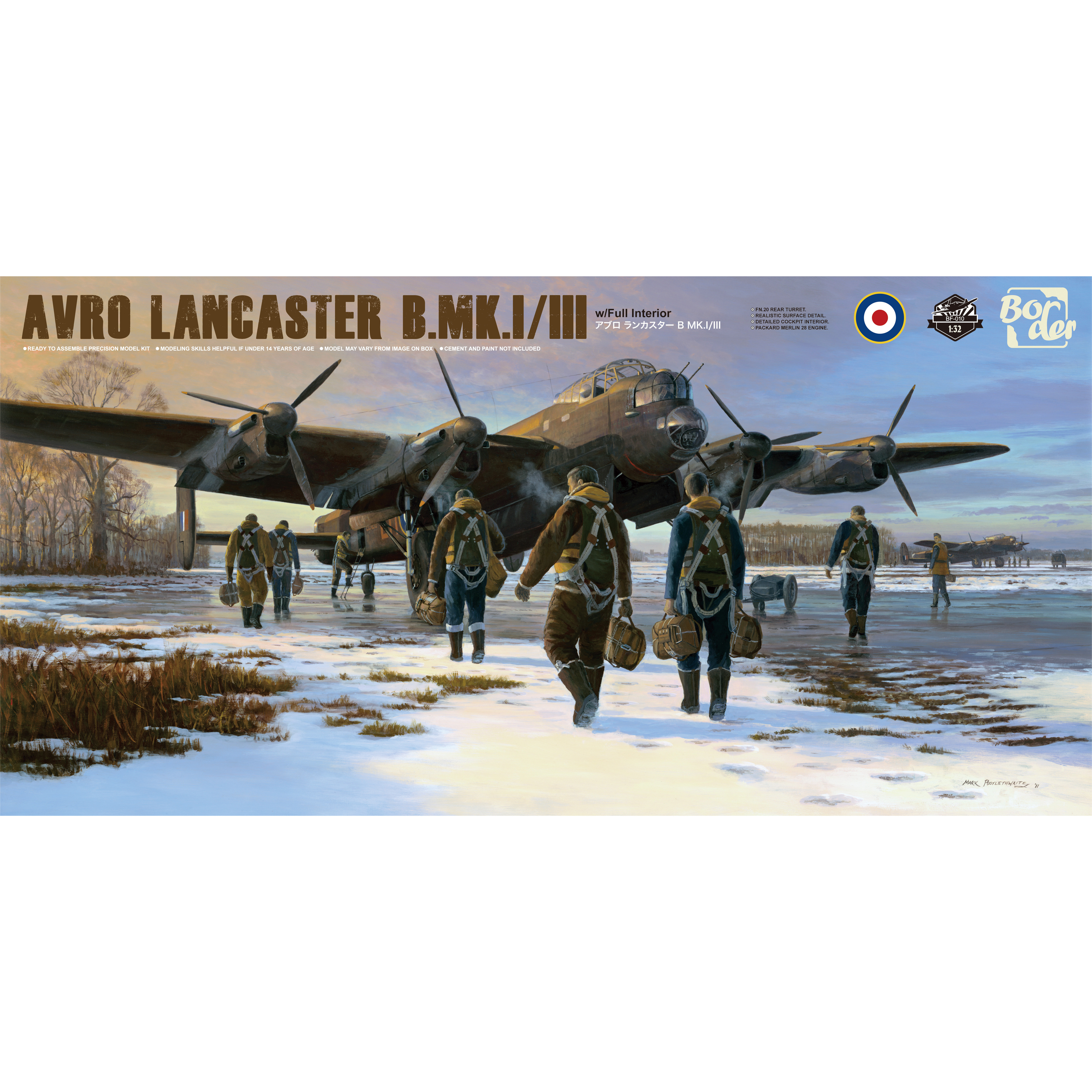 BF-010 Border Model 1/32 Avro Lancaster B Mk.IIII