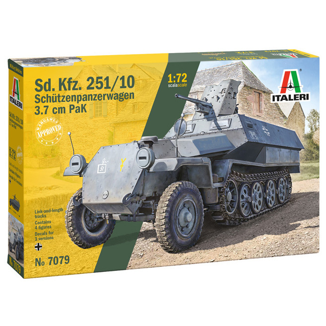 7079 Italeri 1/72 Armored Personnel Carrier Sd.Kfz. 251/10