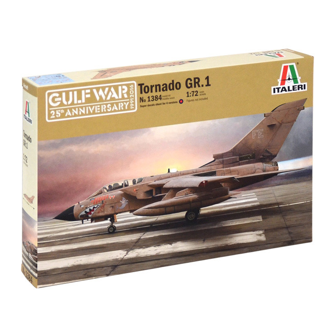 1384 Italeri 1/72 tornado gr Combat aircraft. 1 RAG. Gulf war
