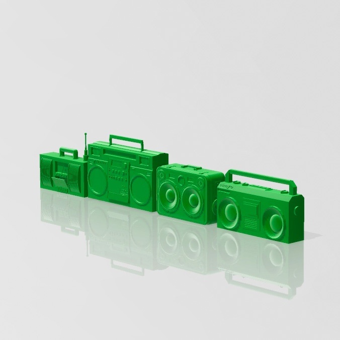 DMS-35031 ДМС 1/35 Набор магнитофонов