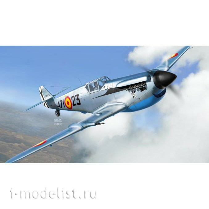 AZ7667 AZModel 1/72 Fighter HA-1112M-1L Buchón