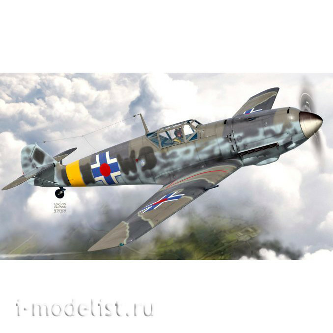 AZ7662 AZModel 1/72 Fighter Bf 109E-4 