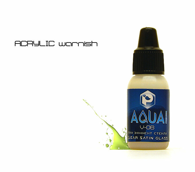 V06 Pacific88 Clear Satin Glass Premium Lacquer 