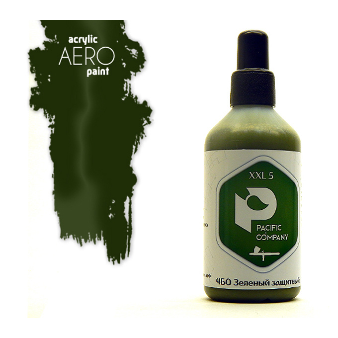 XXL5 Pacific88 Paint for airbrushing 4BO protective Green (4BO Protective Green) 100 ml