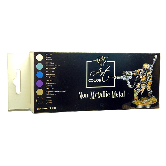 3301 Pacific88 Art color Non Metallic Metal set (ART1, ART15, ART150, ART300, ART320, ART334)