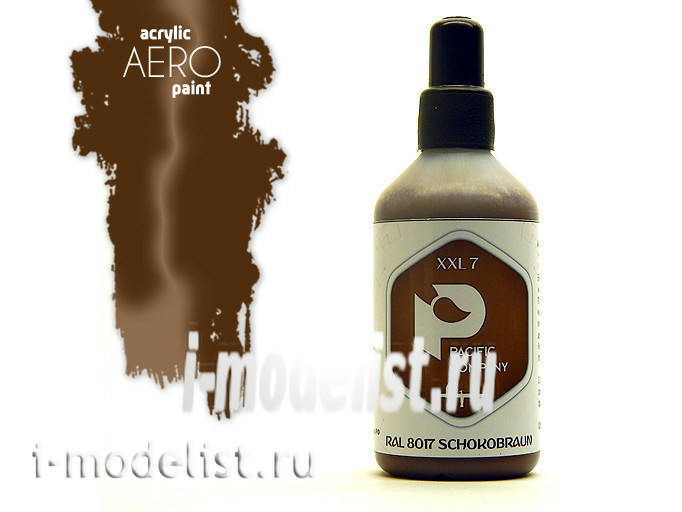 XXL7 Pacific88 Paint for airbrushing RAL 8017 SCHOKOBRAUN 100 ml