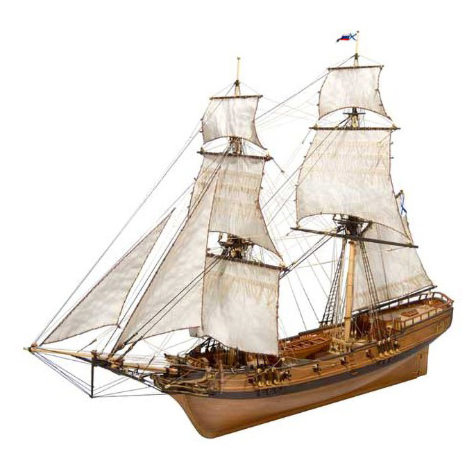 MK0401R MASTER KORABEL 1/72 Brigantine 