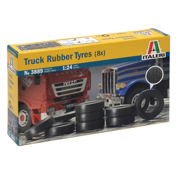 3889 Italeri 1/24 Truck Rubber Tyres