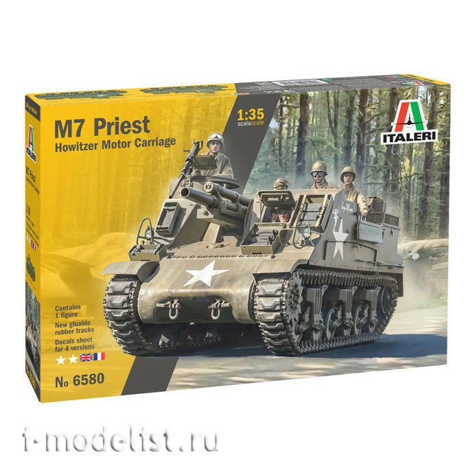 6580 Italeri 1/35 M7 Priest Tank
