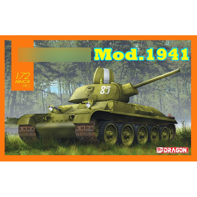 7590 Dragon 1/72 Tank 34/76 Mod.1941