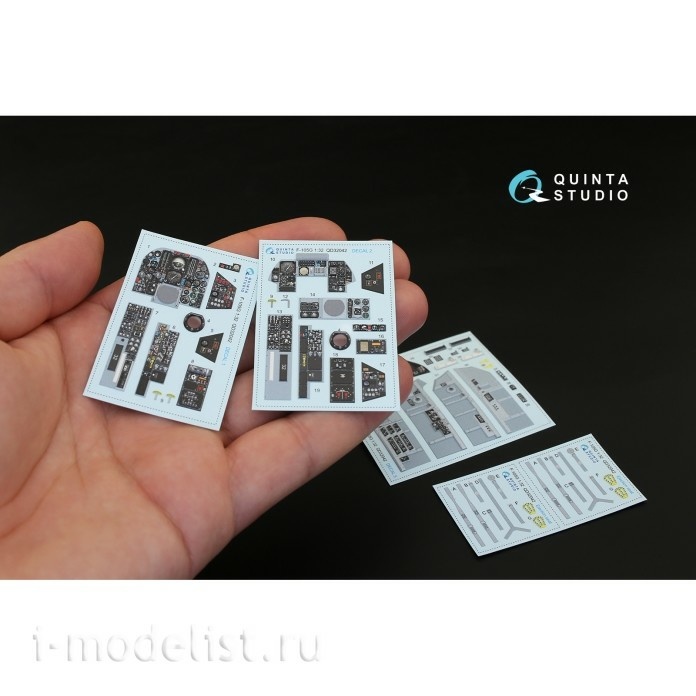 QD32042 Quinta Studio 1/32 3D Cabin Interior Decal F-105G