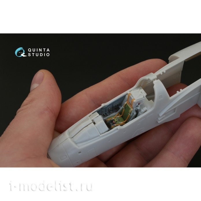 QD48113 Quinta Studio 1/48 3D Mirage 2000C Cabin Interior Decal (for Kinetic model)