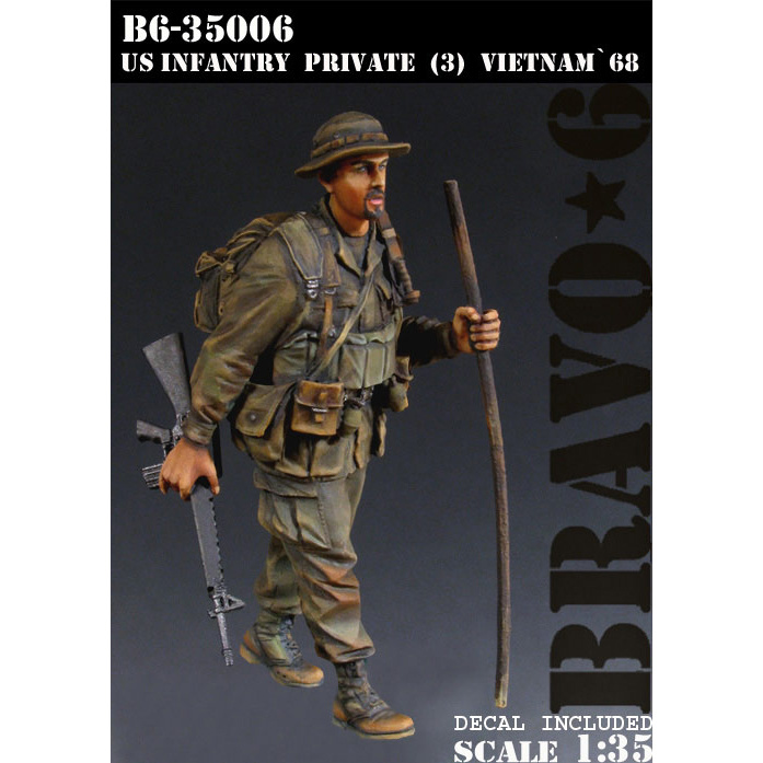 B6-35006 Bravo-6 1/35 U.S. Infantry Private (3), Vietnam '68 / US Infantry Private (3), Vietnam '68