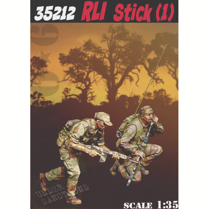 B6-35212 Bravo-6 1/35 Родезийский лёгкий пехfromный полк (1) / Rhodesian Light Infantry Stick (1)