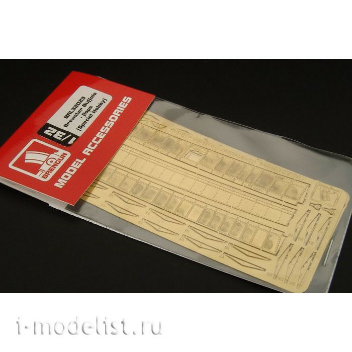 BRL32023 Brengun 1/32 Photo Etching for Brewster Buffalo Flaps