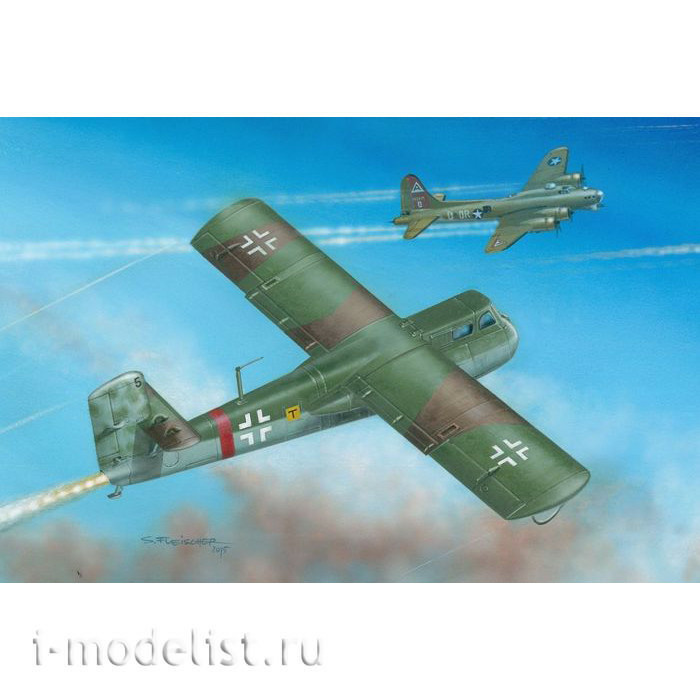 BRP72016 Brengun 1/72 Blohm Voss BV-40 Missile Interceptor Glider
