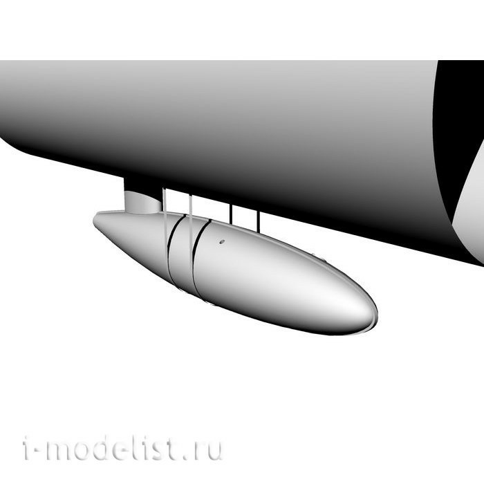 BRL72225 Brengun 1/72 Add-on Kit for F6F Fuel tank