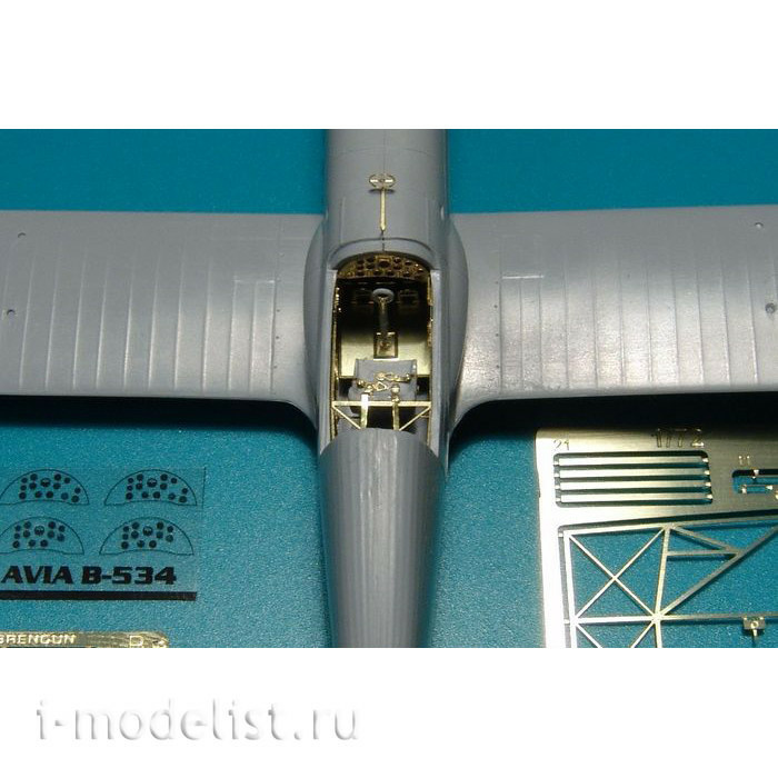 BRL72007 Brengun 1/72 Photo Etching for AVIA B-534 IV. serie