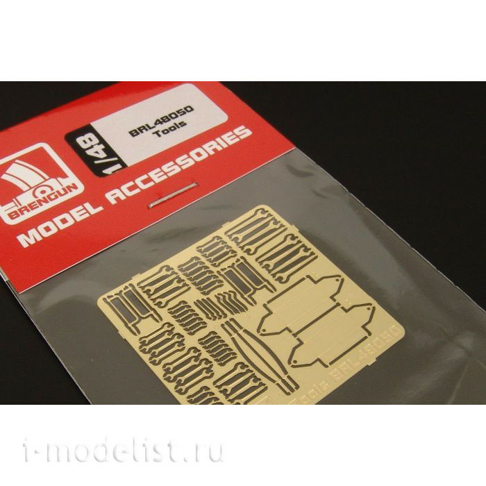 BRL48050 Brengun 1/48 Photo Etching Tools