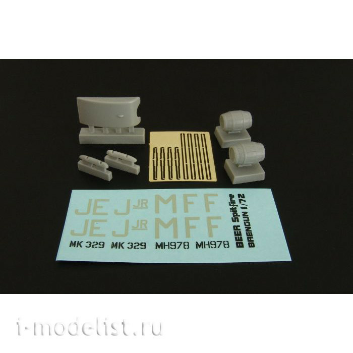 BRL72063 Brengun 1/72 Add-on Kit for Beer Spitfire Mk. IX