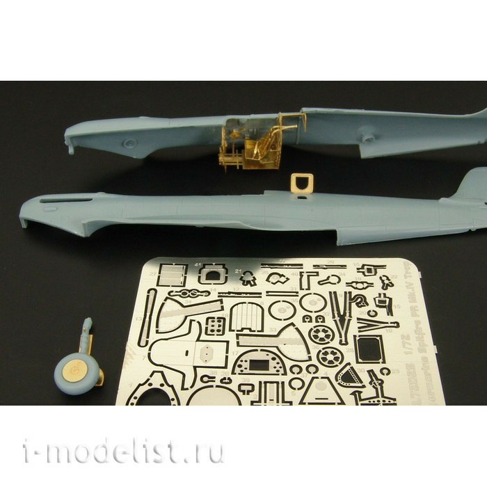 BRL72025 Brengun 1/72 Photo Etching for Spitfire PR Mk. IV