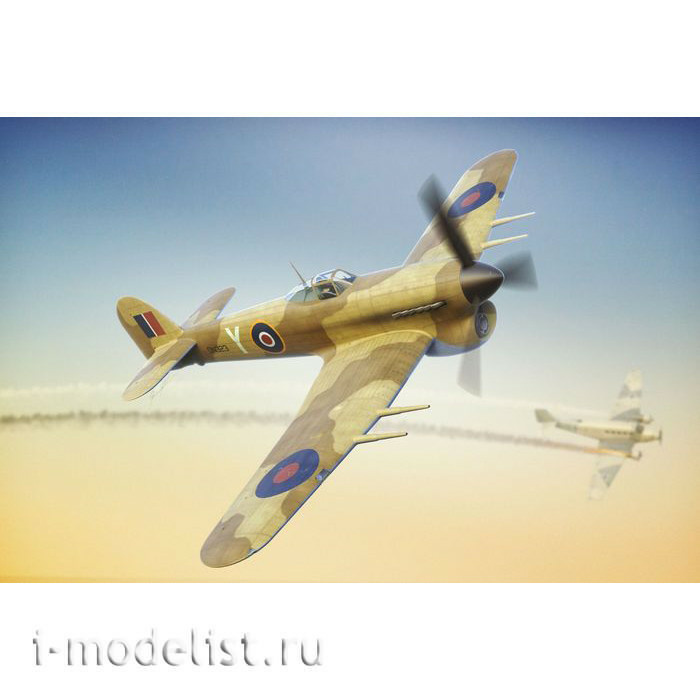 BRP72039 Brengun 1/72 Typhoon Mk.Ib Car Doors-Luftwaffe and Desert Trials