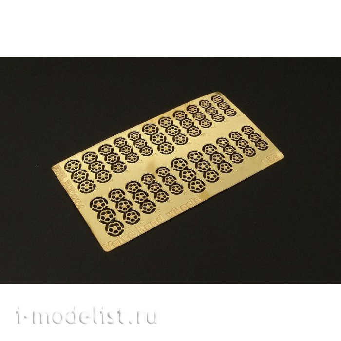 BRL32016 Brengun 1/32 Photo Etching Valve hand wheels