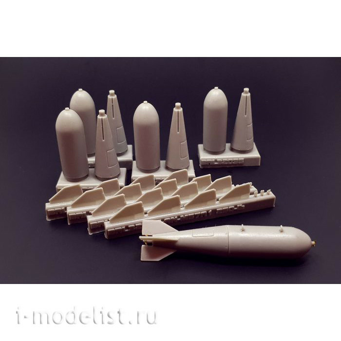 BRL32036 Brengun 1/32 American 500 pound AN-M64A1 Bomb (4 pcs)