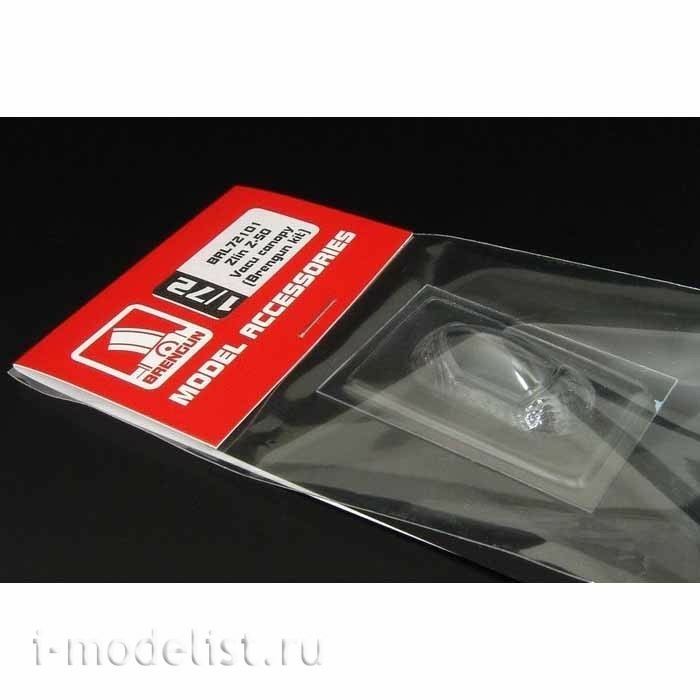 BRL72101 Brengun 1/72 Add-on Kit for Zlin Z-50 vacu canopy