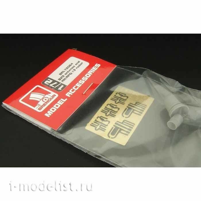 BRL72084 Brengun 1/72 B29 antenna and AN / APQ-13 radar