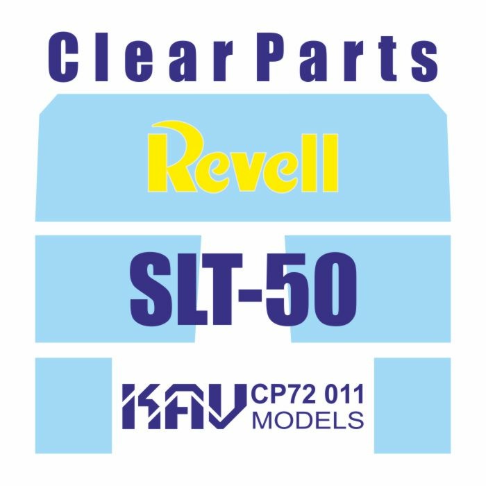CP72 011 KAV Models 1/72 Glazing for SLT-50 (Revell)