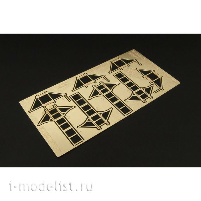 BRL32013 Brengun 1/32 Photo Etching Wheel Stands for Luftwaffe (2 Types)